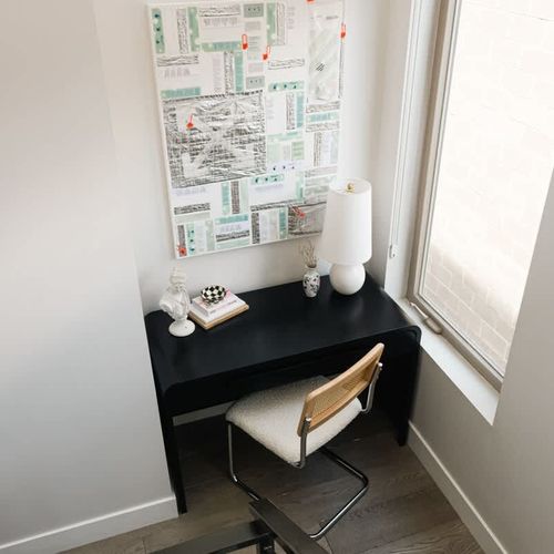 Desk and chair on 3rd floor