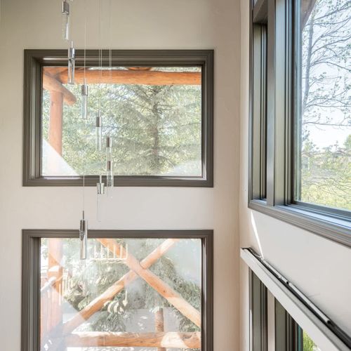 Natural light pouring in