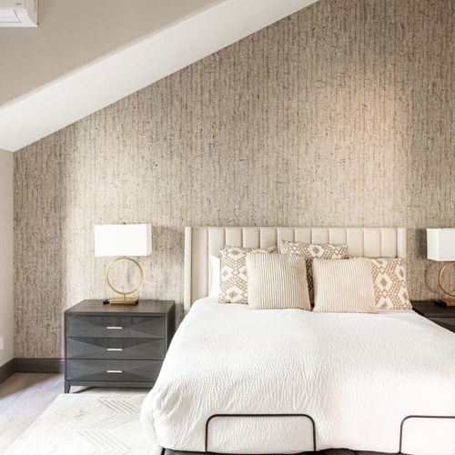 Bedroom 1 - King bed and en suite bath