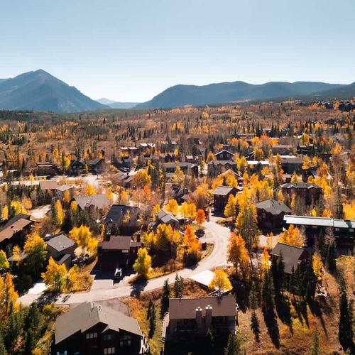 Aerial view of Wildernest neighborhood