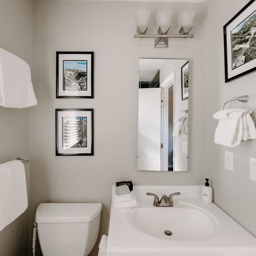 En suite bathroom to bedroom 3