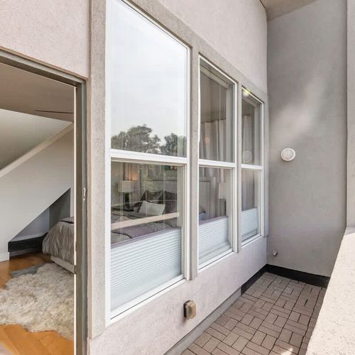 Primary bedroom balcony