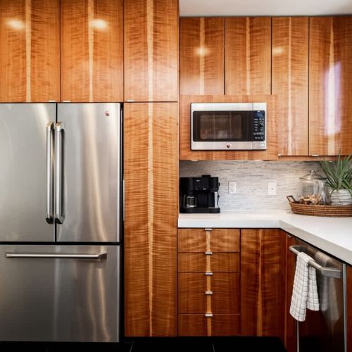 Spacious + inviting kitchen