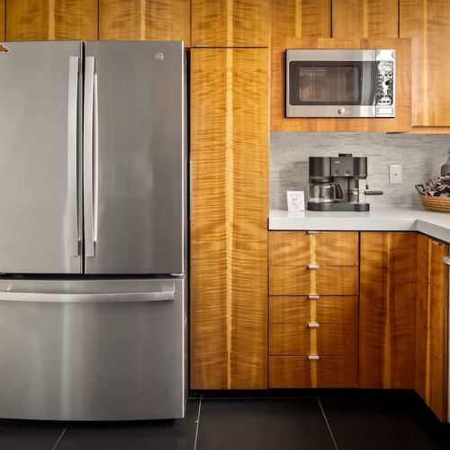 Beautiful + bright kitchen space