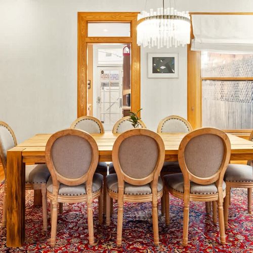 Dining Room on Main Level Seats 8