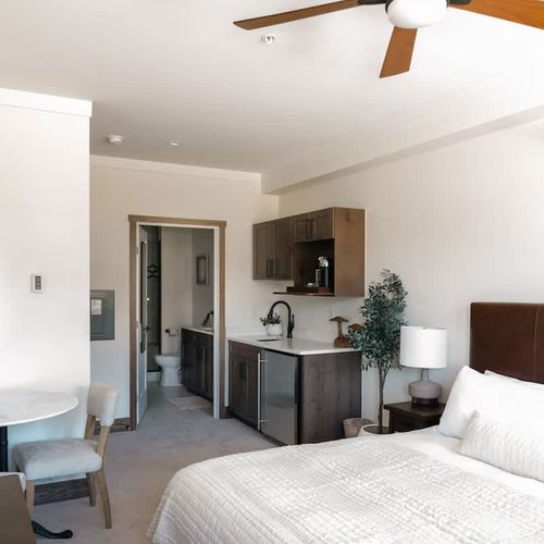 Primary bedroom suite