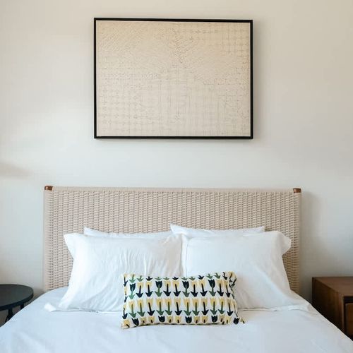 Queen bed in bedroom 2