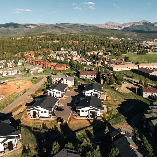 Aerial of neighborhood and Fraser Valley areas