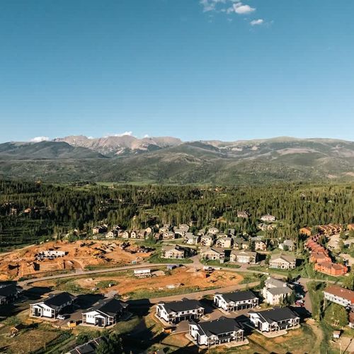 Aerial of neighborhood and Fraser Valley areas