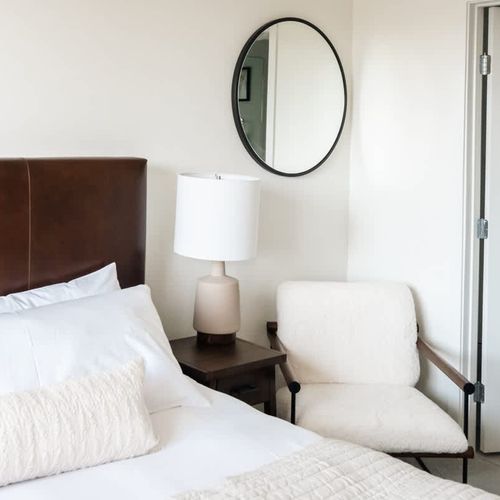 Primary bedroom seating area