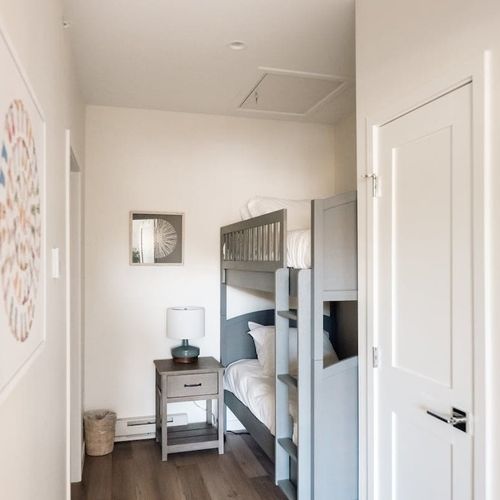 Bunk area and full bathroom 2