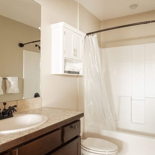 Full bathroom 2 with a tub/shower combo