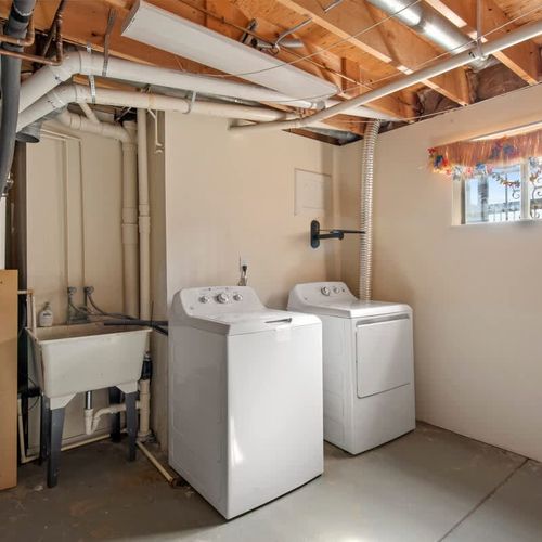 Lower Level Laundry Room