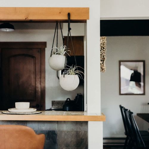 Kitchen and dining room