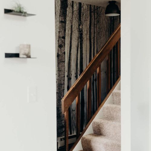 Leading up to the second level