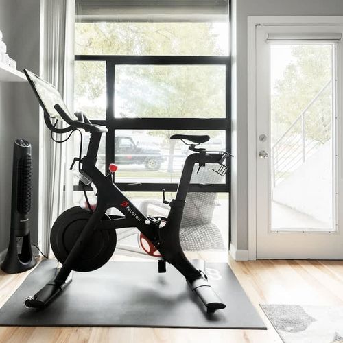 Get a workout in on the Peloton