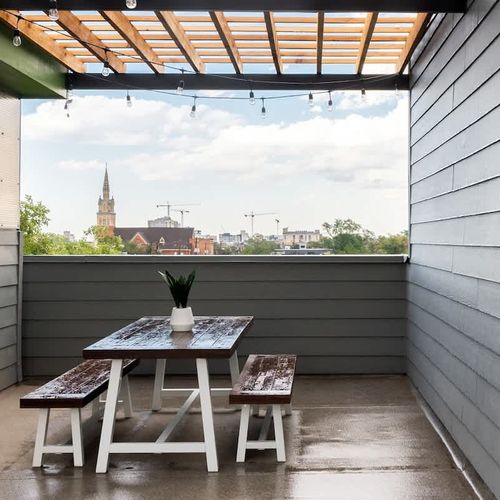 Feel like a VIP and bask in the views of the mile-high city