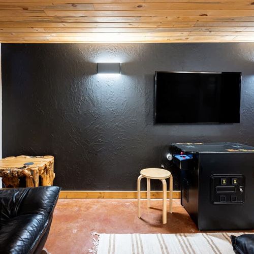 Non-stop entertainment in the basement