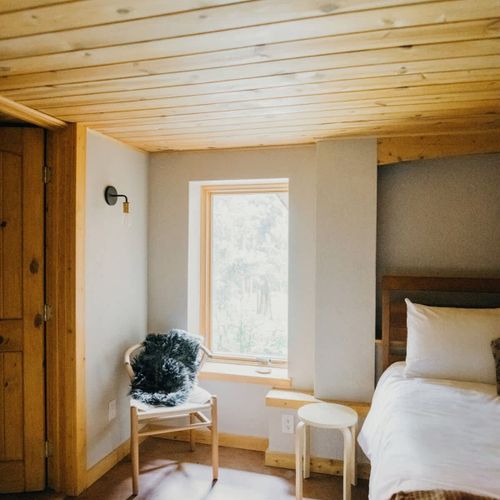 Basement bedroom - chair