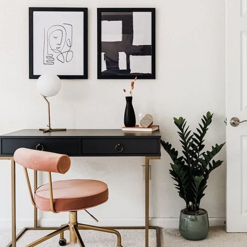 Workspace in bedroom 3