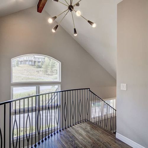 Upper level stairwell