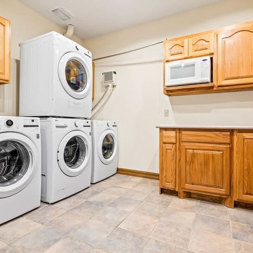 Laundry area