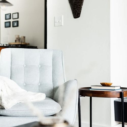 Chair in living room