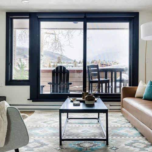 Mountain and lake views