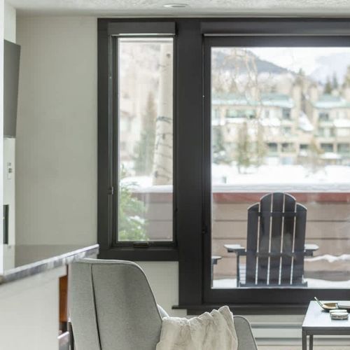 View from living area