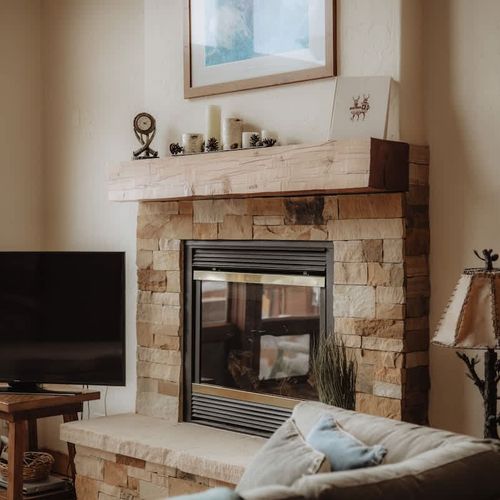 Sit by the fire & watch a movie