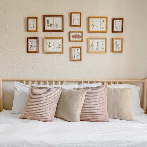 Bedroom 1 with king bed