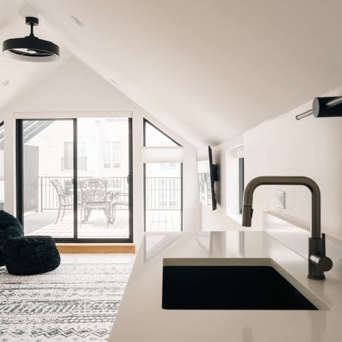 Living area on 3rd floor