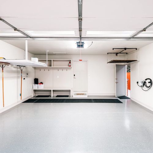 2-car attached garage