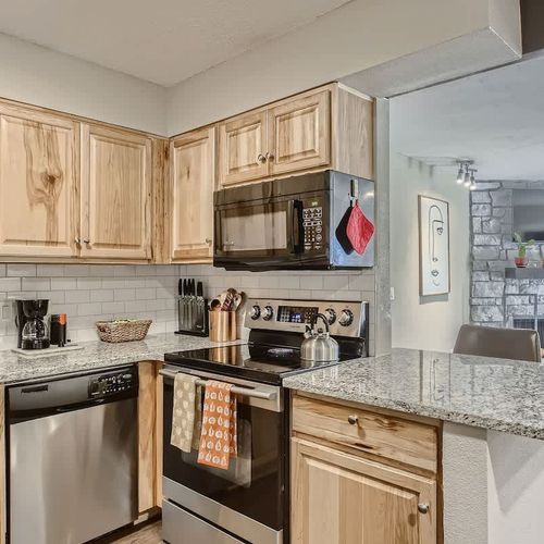 (The wood-burning fireplace on site is NOT AN ADVERTISED AMENITY. Should you desire to use the wood-burning fireplace, you must supply your own wood.)