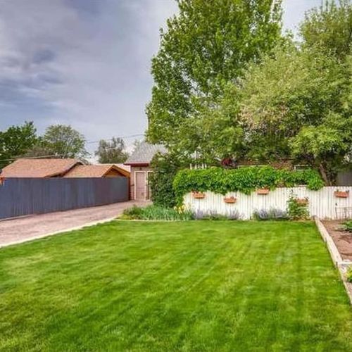 Fenced In Front Yard