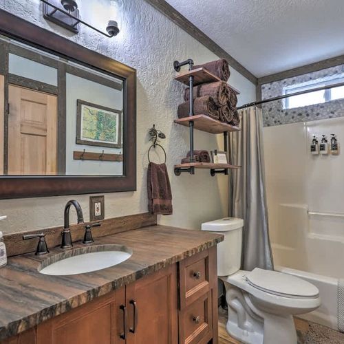 Full bath on main level