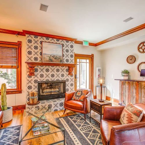 Ground Level Common Area with Coffee and Water