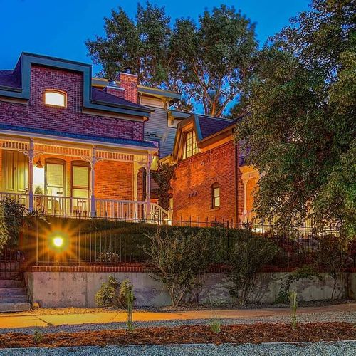 Front Street View at Night