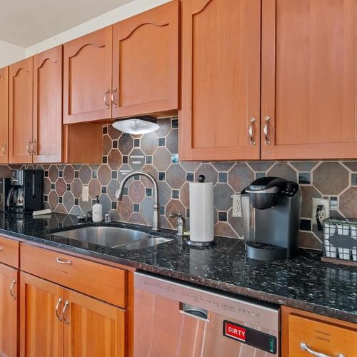 A chef's kitchen awaits your favorite meal, whether its a grilled cheese sandwich or a 5-course adventure.