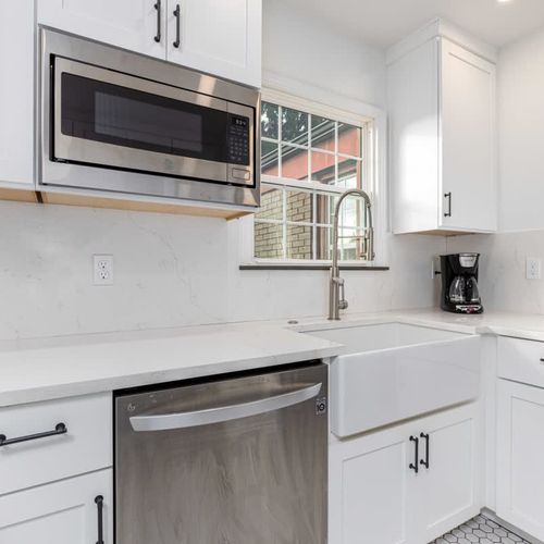Fully stocked kitchen