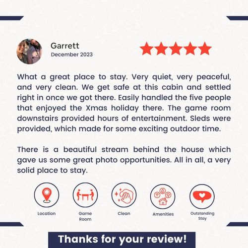 Thank you for the 5-star review. It means so much!
