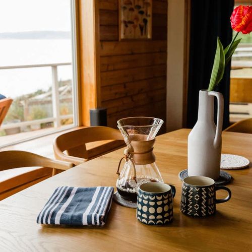 Indulge in our bespoke coffee experience by Chemex.
