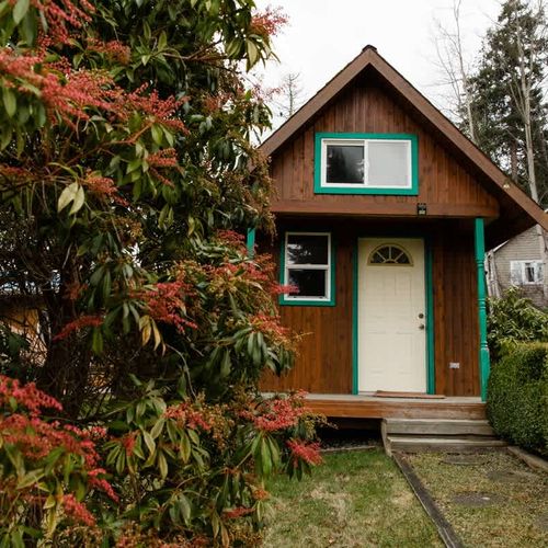 Need some solitude? Enjoy the small yoga studio on the property.