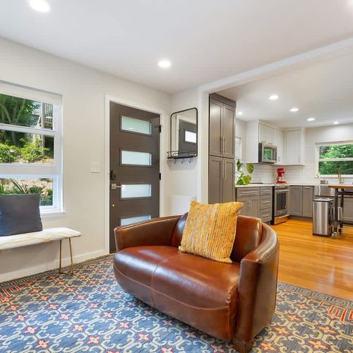 As you step into our home, leave the hustle and bustle behind and embrace a space that's all about relaxation and coziness.