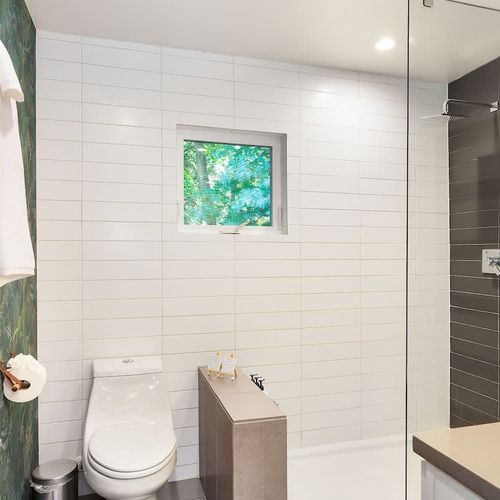 Refresh and rejuvenate: our master bathroom.