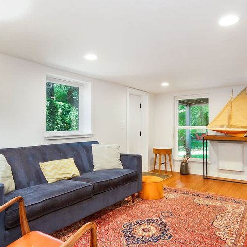 The main living room downstairs.