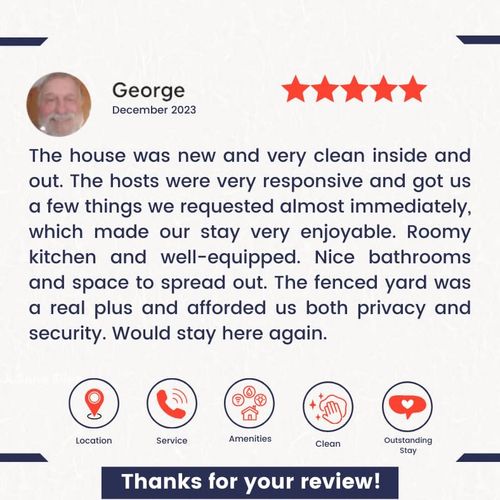 Thank you for the 5-star review. It means so much!