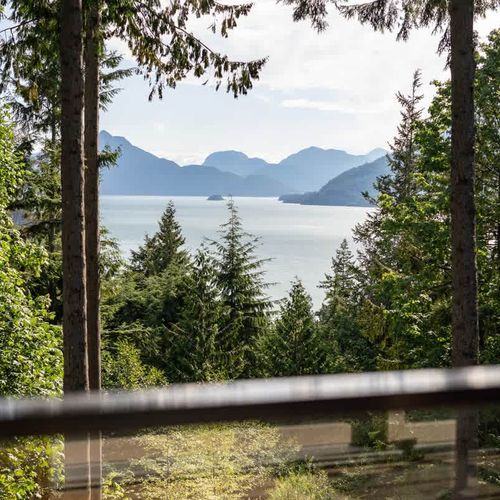 It doens't get much better than this view from the deck and living room.