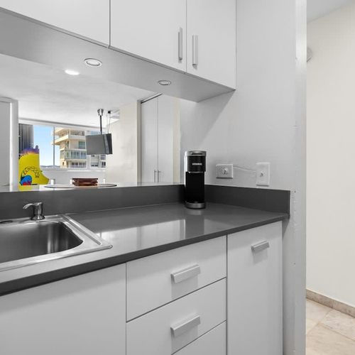 Cook in style with modern kitchen appliances.