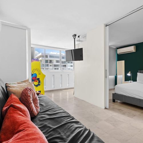 Open-concept living for a spacious feel.